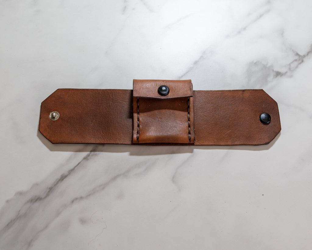 Leather Note Cuff