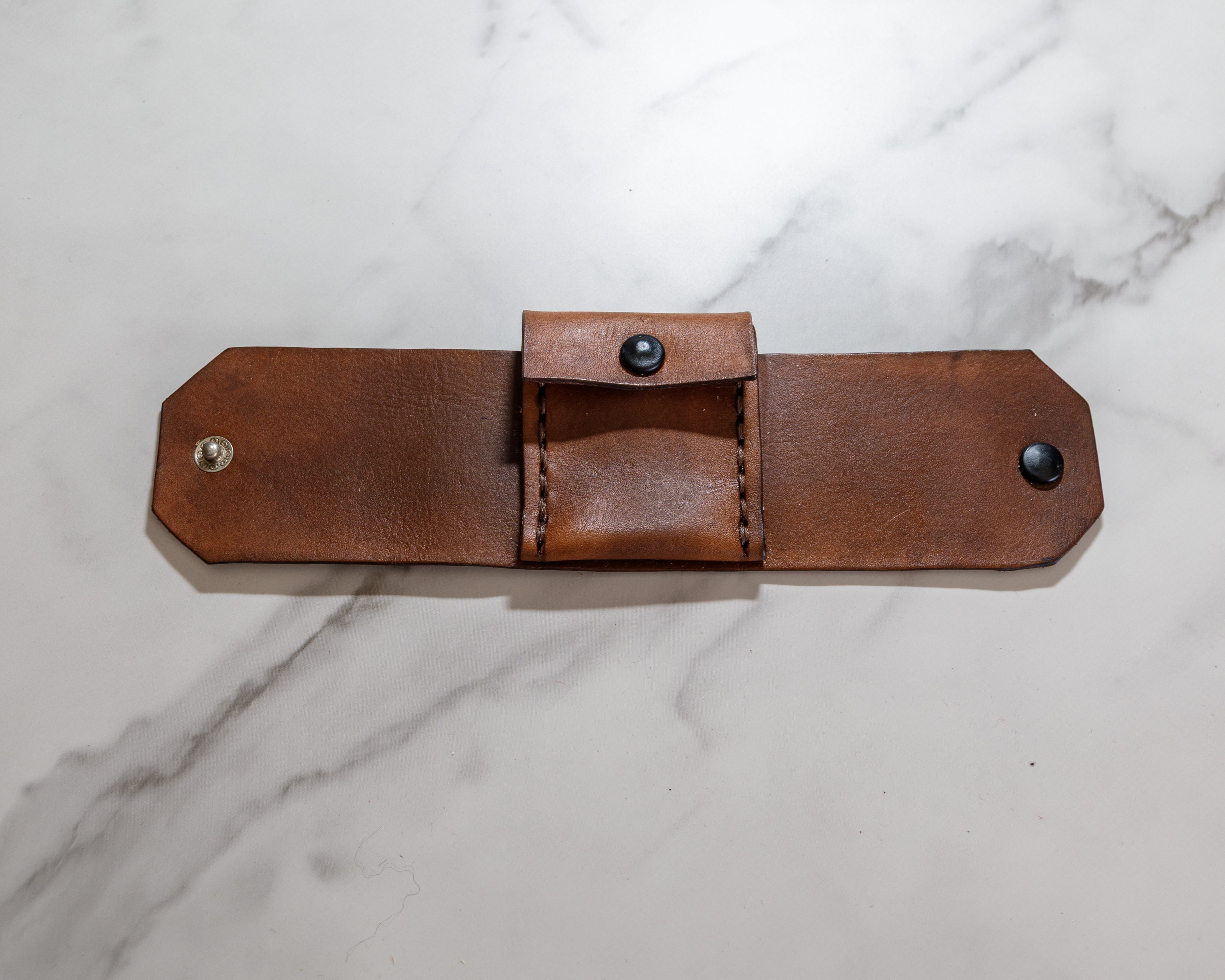 Leather Note Cuff