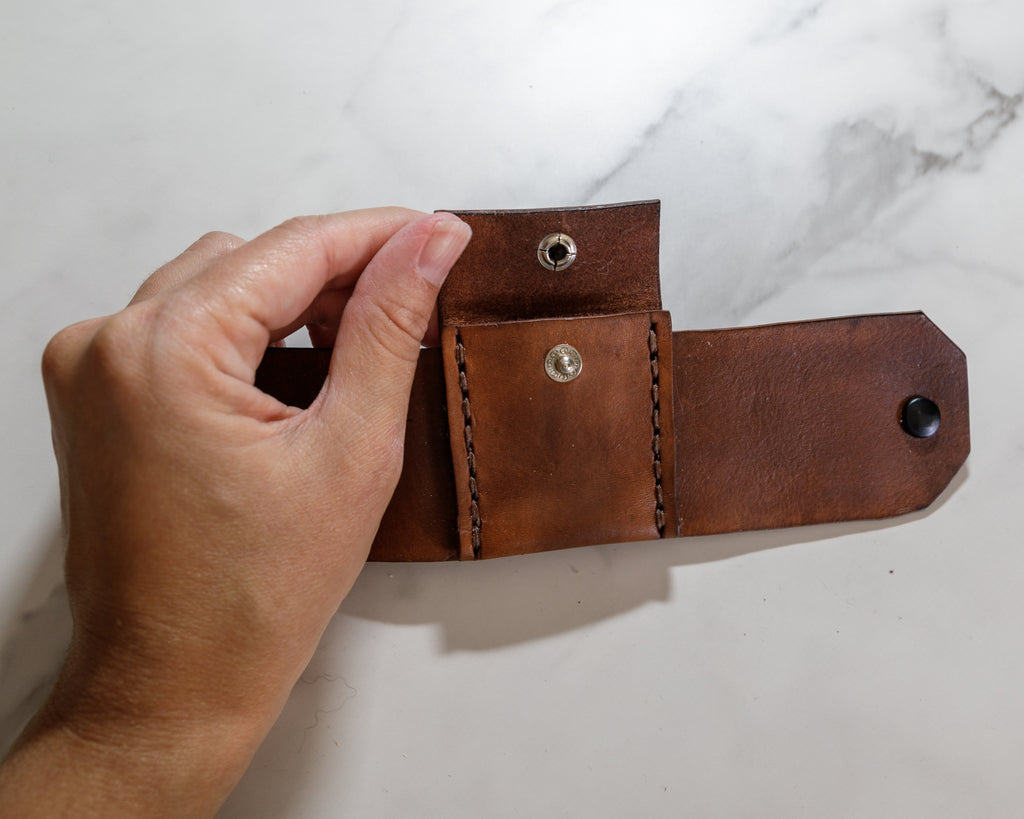 Leather Note Cuff