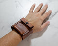 Leather Note Cuff