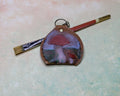 Leather Keychain Coin Pouch