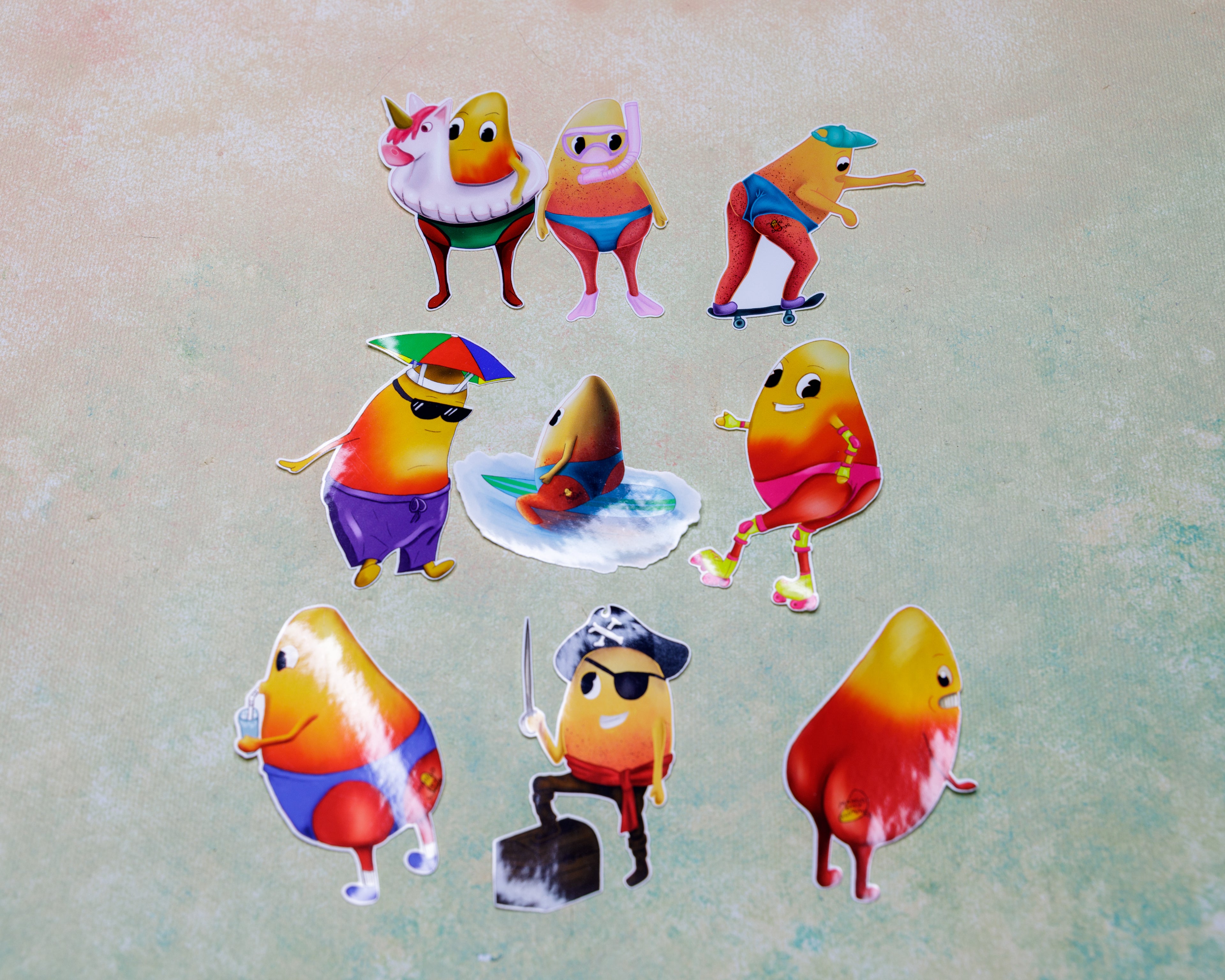 Mango Boy Mini Sticker Pack