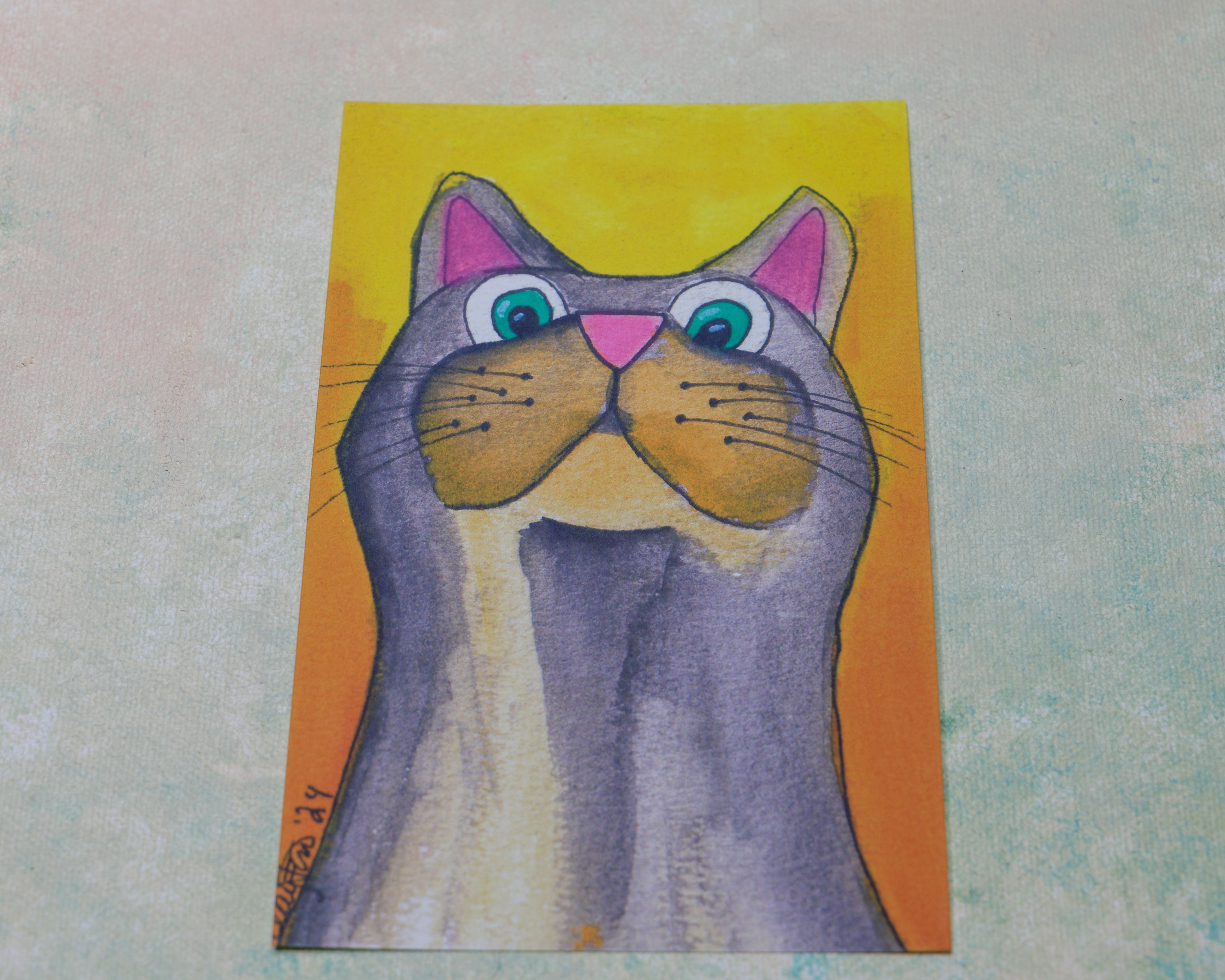 Dumb Cats Post Card Set