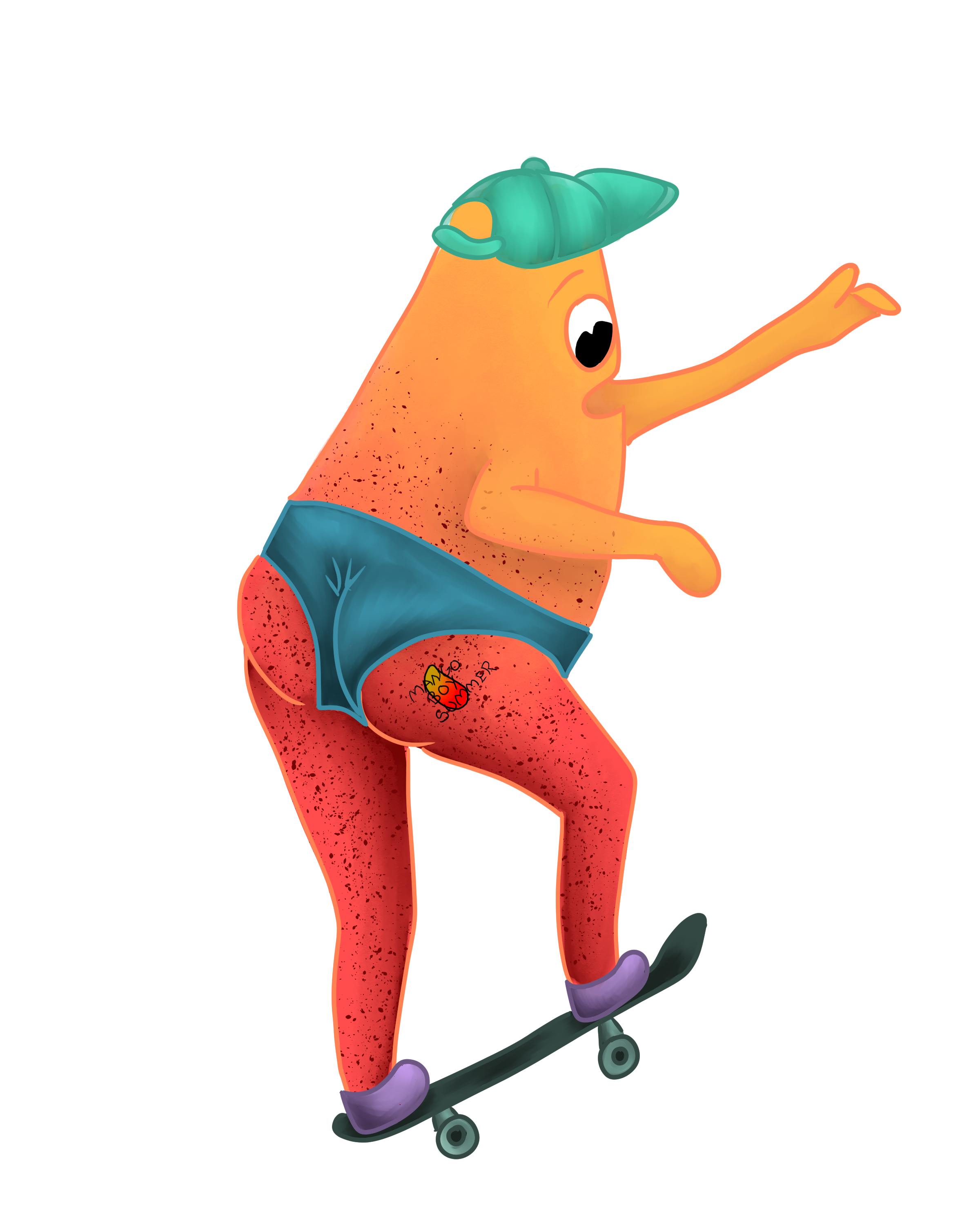 Mango Boy Original Era Art Prints