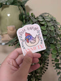 Free Range Anxiety Vinyl Sticker