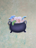 Cauldron Slushie Summerween Sticker