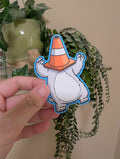 Cone Head Baby Polar Bear Sticker
