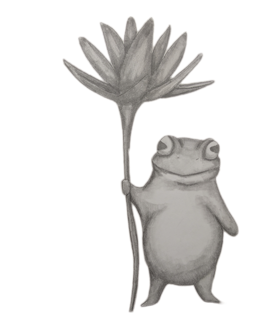 Illustrated Frog Greeting Cards