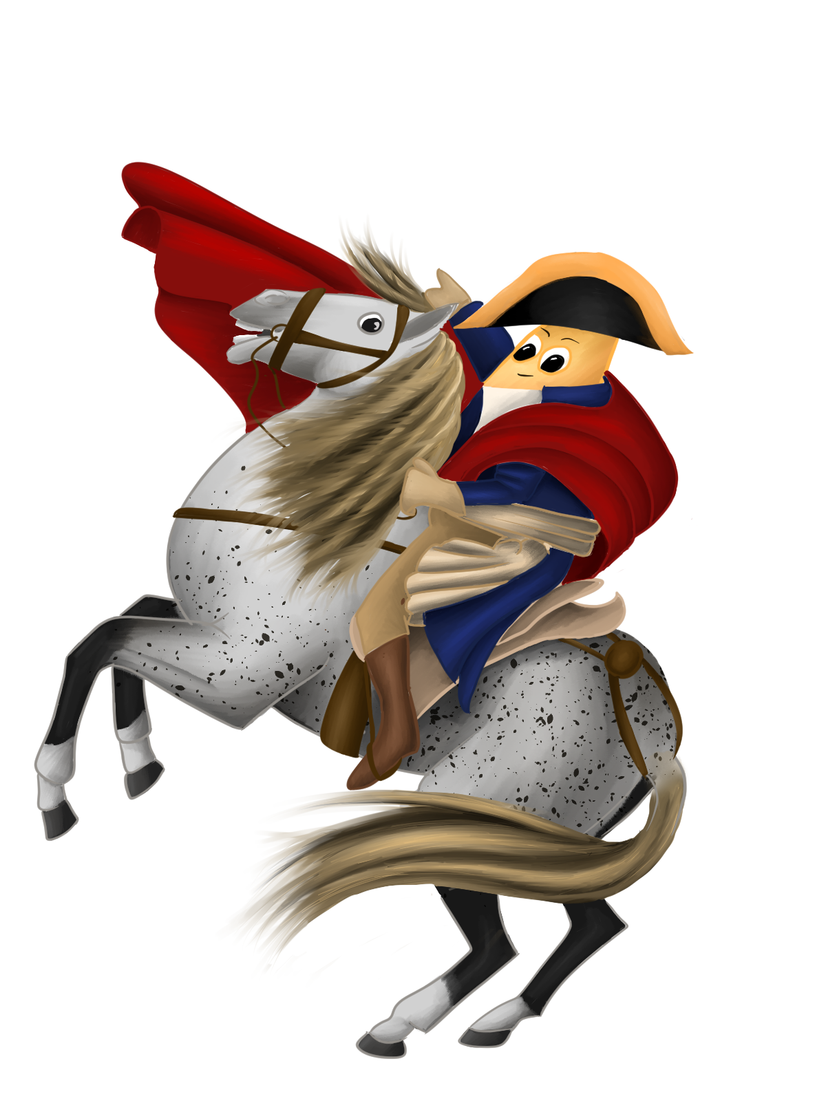 Mango Boy Napoleon Art Print